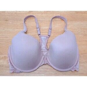 Victoria’s Secret Body By Victoria Racerback Demi Bra 34DD Blush Pink